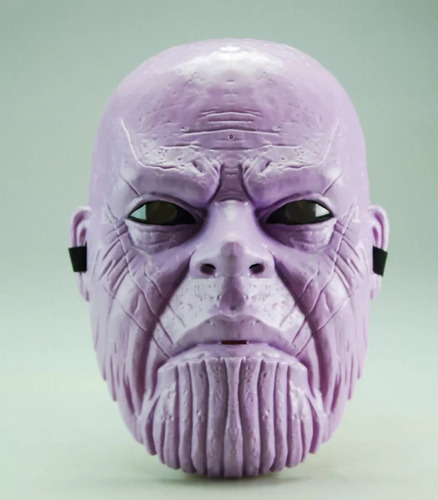 Thanos Mascara Luz Avengers 23x17cm Agarre Elastico! Nueva!!