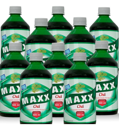 Imagem 2 de 3 de Kit 10 Chá Maxx Com 500ml Cada