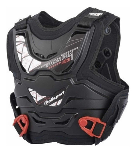 Pechera Polisport Phantom Negro Niño Infantil-fox-alpinestar