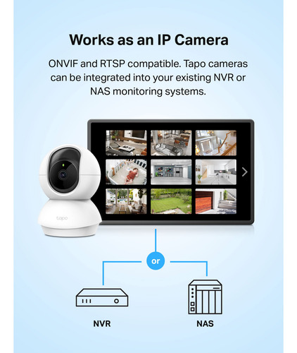 Câmera De Segurança Tp-link Tapo C200 1080p Com Detecção De