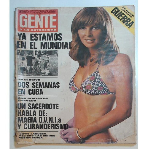 Revista Gente Y La Actualidad Año 8 N 429 11 Octubre 1973