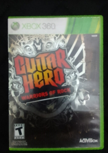 Guitar Hero Warriors Of Rock Xbox 360