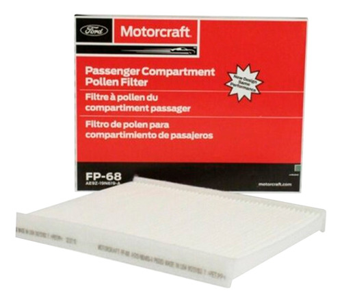 Filtro De Polen Motorcraft Ford Explorer 3.5 2012-2019