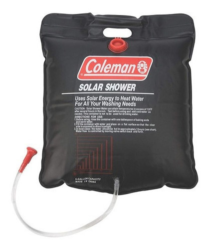 Regadera Ducha Solar Para Campismo Coleman 18.9 Litros