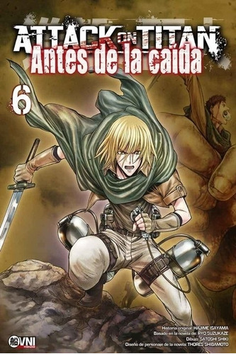 Attack On Titan - Antes De La Caida 6 - Hajime Isayama