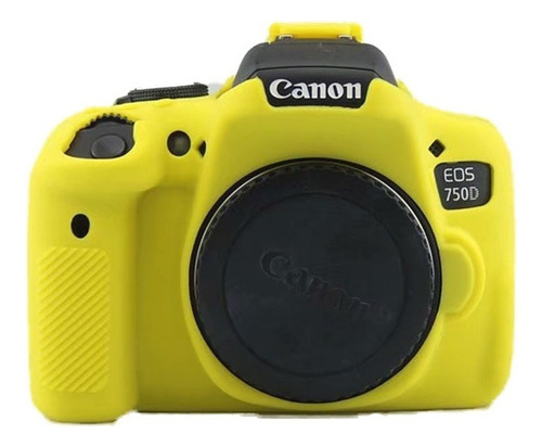 Funda De Cámara De Silicona Suave Para Canon Eos Rebel T6i