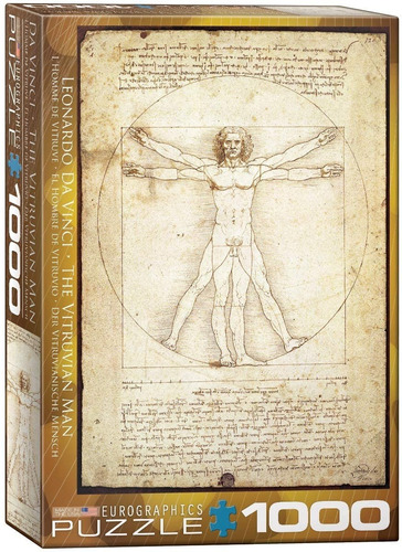 Puzzle 1000 Piezas The Vitruvian Man - Eurographics
