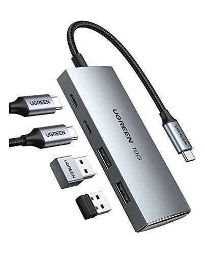 Hub Ugreen Usb C De 10 Gbps, Adaptador Usb C A Usb 3.2 De 4