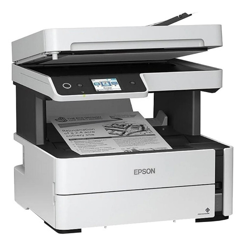 Imagen 2 de 2 de Impresora multifunción Epson EcoTank M3170 con wifi blanca y negra 100V/240V