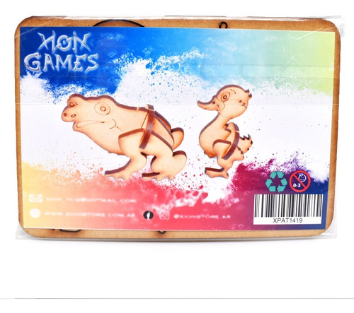 Imagen 3 de 5 de Para Armar - Xion Games Cartoons - Sapo Y Patito