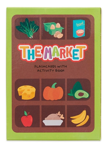 Cartas Didácticas En Ingles Con Activity Book The Market