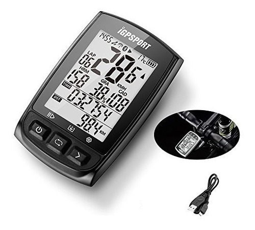 Ciclocomputador Gps Igpsport Igs50 Inalambrico (com Garmin )