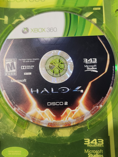 Disco 2 Halo 4 Xbox 360