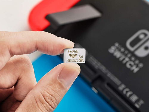 Tarjeta Memoria Sandisk Ssd Ultra 64gb Nintendo Switch Zelda