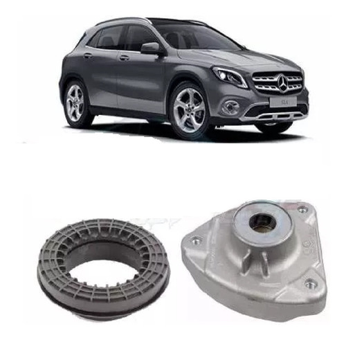 Coxim + Rolamento Amortecedor Mercedes A200 Cla200 Gla B200