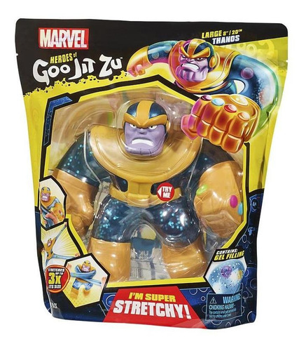 Imagen 4 de 5 de Figura Goojitzu Marvel Thanos De Lujo Bandai