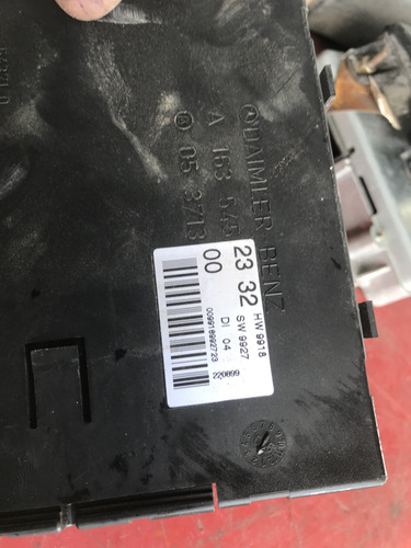 A 163 545 2332 Módulo Carrocería Bcm Mercedes Ml320 Bodega 3 (Usado)