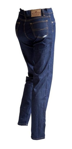 Pantalón Licrado Jean Dama Prelavado Marca Blue Dress
