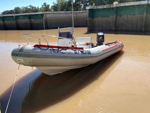 Imagen 3 de 14 de Semirrigido Albatros 550 Mercury 90 Hp 2 Tiempos Web Marine