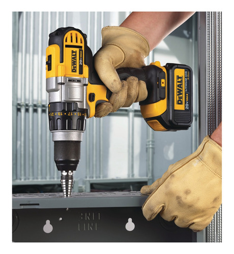 Dewalt Dcd980 Industrial 3 Velocidades 2 Baterias 5 + 1.5amp Amarillo/negro