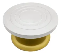 Comprar Rueda De Escultura De Cerámica De 8.6 Pulgadas, Herramienta De Rueda De Escultura De Plástico De Acero, Tocadiscos De Decoración De Tartas, Mesa Giratoria De Cerámica Para Decoración De Tartas