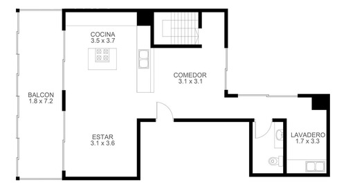 Departamento - Duplex - 4 Ambientes Con Doble Balcon - San Telmo .