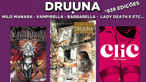 Druuna Coleção Digital + Outras Hqs
