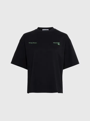 Polera Hyper Real Landscape Negro Calvin Klein