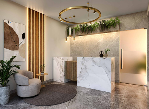 Proyecto Moderno De Apartamentos En Evaristo Morales