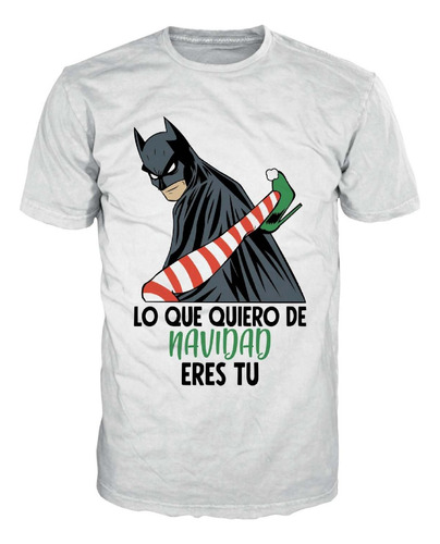 Camiseta Navidad Christmas Batman 4 El Regalo Perfecto