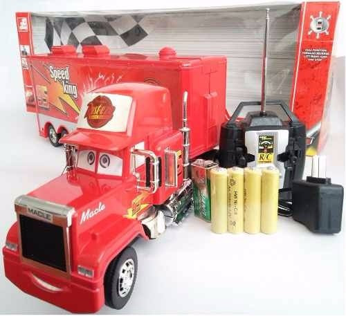  Camion Tractomula Cars Mack Rayo Mcqueen Control Remoto