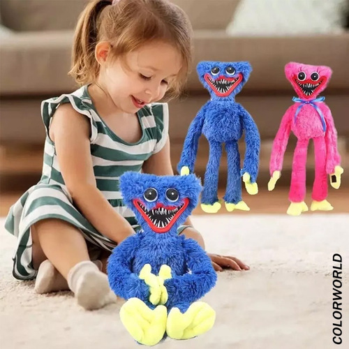Wwa Pelúcia Wwa Huggy Wuggy Poppy Playtime 40 Cm Qualidade