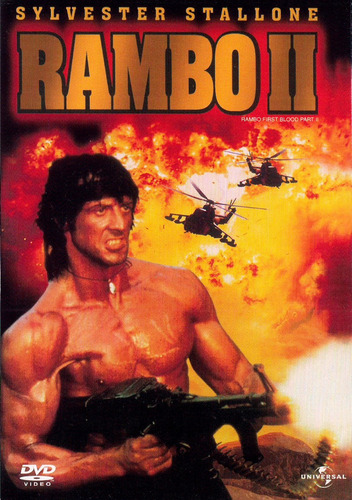 Dvd - Rambo Ii - La Mision - Sylvester Stallone