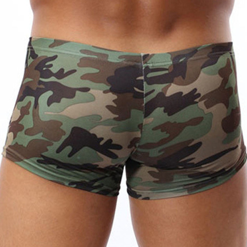 Calzoncillos De Camuflaje Para Hombres Militares, Ropa Inter