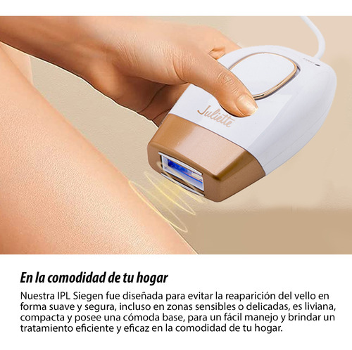 Imagen 8 de 9 de Depiladora Siegen Sg-9405 Ipl + Rf Tecnologia Dual