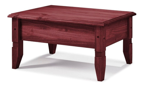 Mesa Ratona De Living Madera Rustica LG