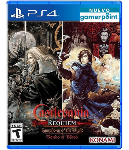 Castlevania Requiem Symphony Of The Night Rondo Of Blood Ps4