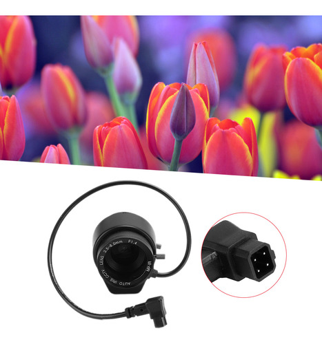 Lente De Distancia Focal De 3,5 A 8 Mm, 720p, Cctv Hd, Apert