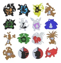 Comprar Llaveros Souvenir 3d Personalizados Nombre - Edad X 20 Unid Pokemon