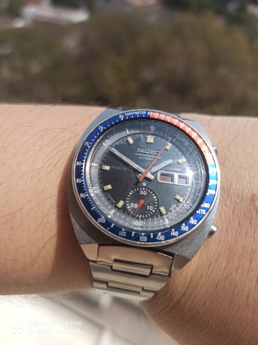 Espetacular Seiko Pogue 6139-6002 Crono Automático Original