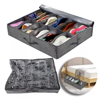 Comprar Zapatera Plegable Funda Zapatos Bajo Cama Para 12 Pares
