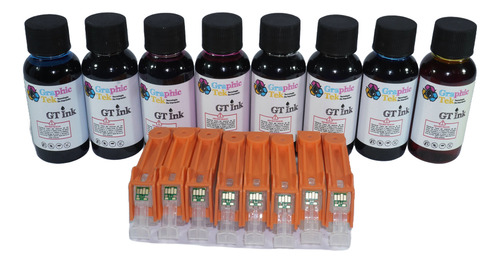 Cartuchos Rellenables Compatible Canon Cli 65 Para Pro 200