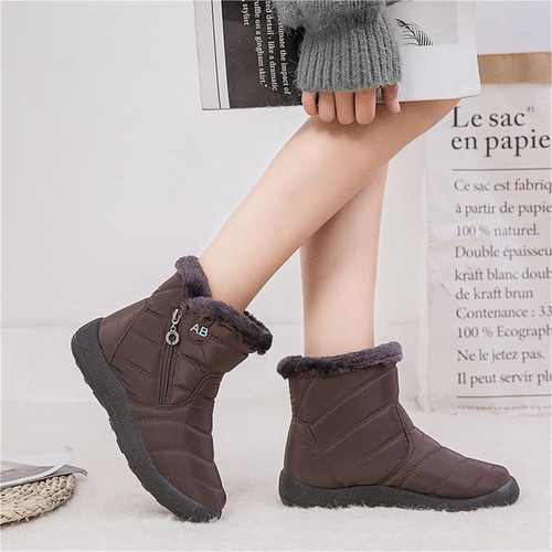 Botas De Nieve Para Mujer Zapatos Impermeables De Invierno