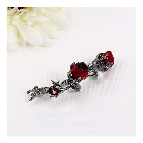 Soporte Vintage Para Cola De Caballo, Broches Con Diamantes