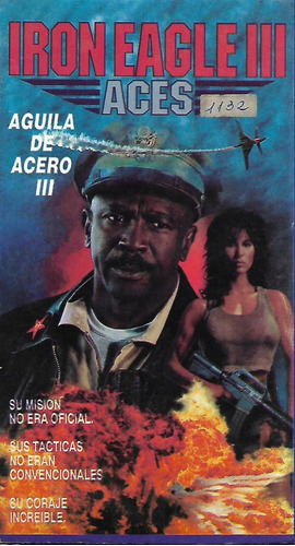 Aguila De Acero Iii Vhs Louis Gossett Jr Iron Eagle