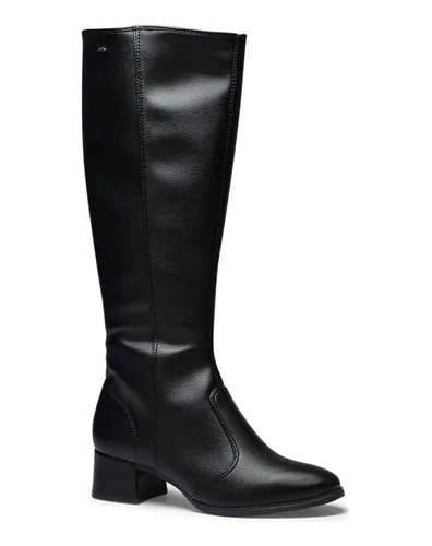 Bota cano longo salto bloco cheap