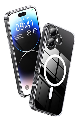 Protector Case Transparente Magsafe Usams Para iPhone 16