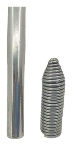 Imagem 5 de 5 de Kit 1 Copo Cuia Erva Tereré Inox 1 Bomba Inox Mola Removível