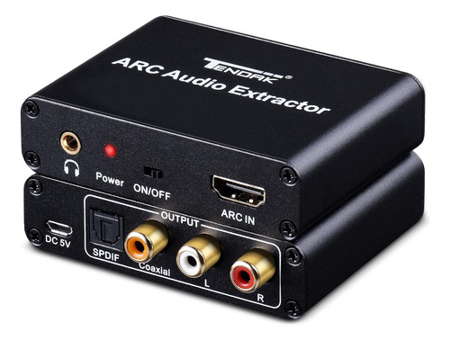 Adaptador Hdmi Arc Con Toslink - Convertidor Audio Estéreo