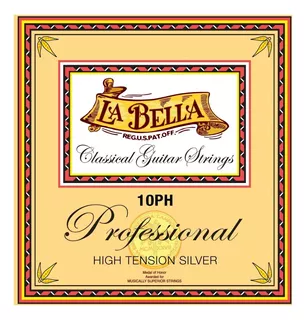 Encordado Guitarra Clásica La Bella Profesional 10ph